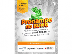PRONAMPE NO BDMG