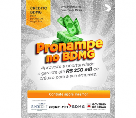 PRONAMPE NO BDMG
