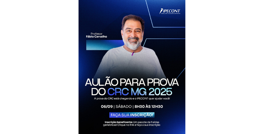 Aulão Imperdível para a Prova do CRC MG 2025: Garanta sua Vaga!